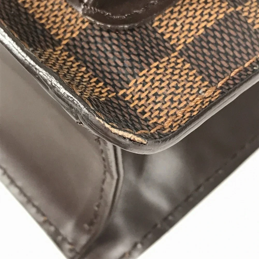 LOUIS VUITTON Brown Damier Canvas Shoulder Bag